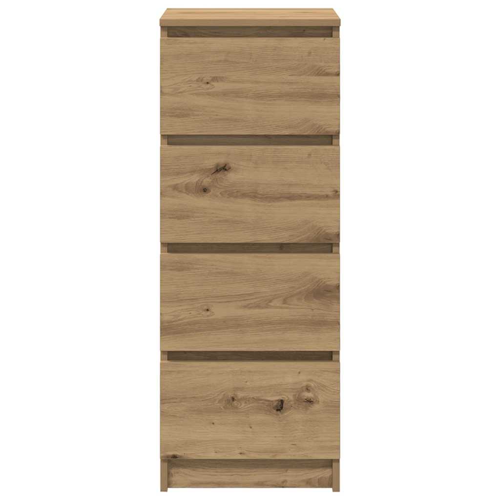 Credenza-Buffet-Armadio da cucina Rovere Artigianale 37,5x35x99 cm in Legno Multistrato