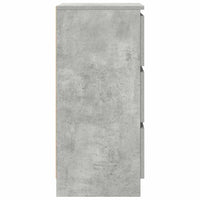 Credenza-Buffet-Armadio da cucina Grigio Cemento 37,5x35x76 cm in Legno Multistrato 308195