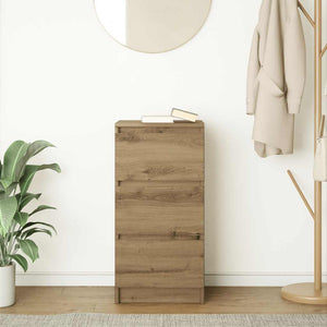 Credenza Rovere Artigianale 37,5x35x76 cm in Legno Multistrato 861732