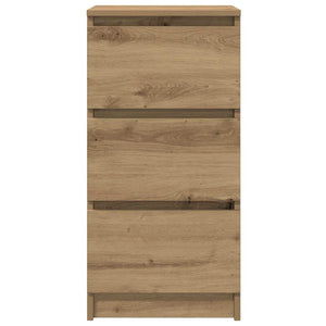 Credenza Rovere Artigianale 37,5x35x76 cm in Legno Multistrato 861732