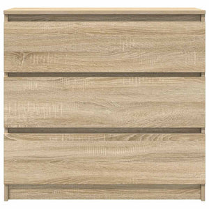 Credenza-Buffet-Armadio da cucina Rovere Sonoma 80x35x76 cm in Legno Multistrato