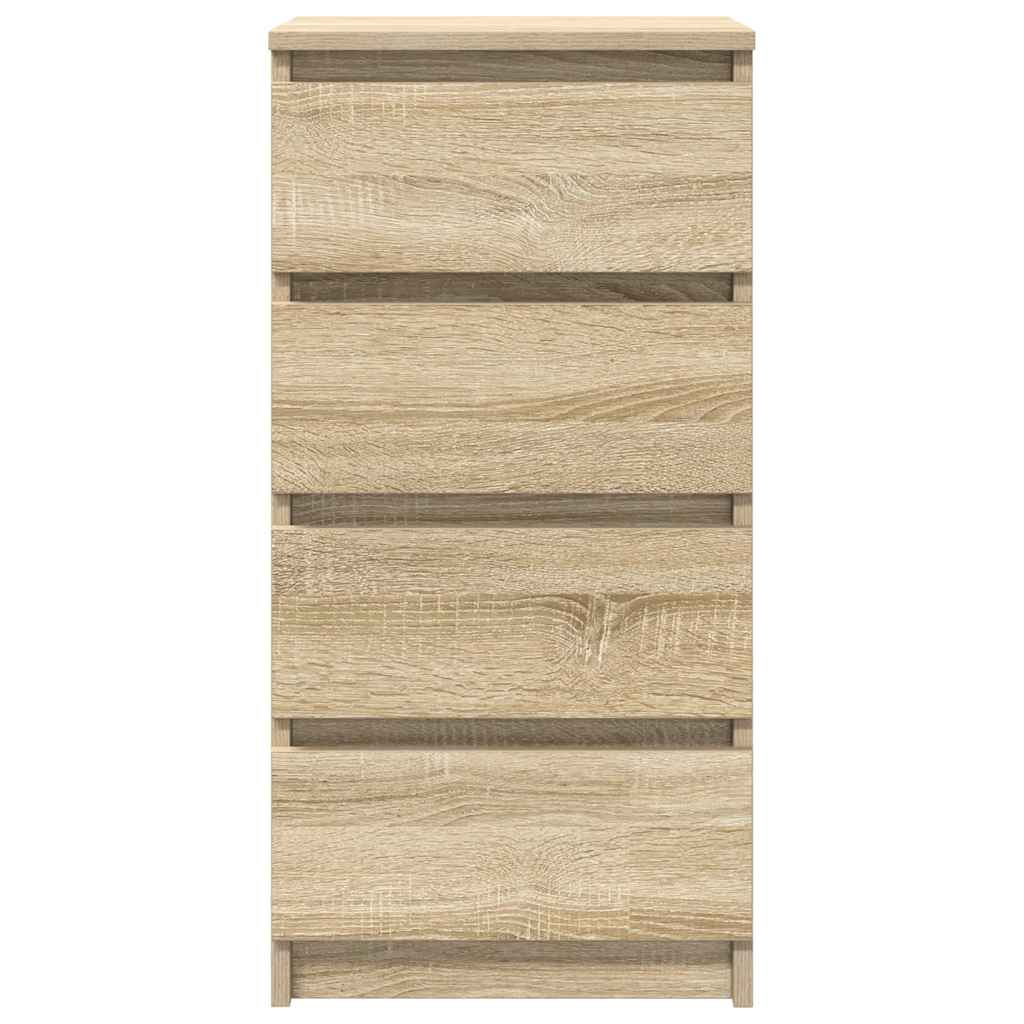 Credenza-Buffet-Armadio da cucina Rovere Sonoma 37,5x35x76 cm in Legno Multistrato 858261
