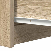 vidaXL Credenza con Cassetti Rovere Sonoma 37,5x35x99 cm in Truciolato