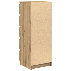 vidaXL Credenza con Cassetti Rovere Artigianale 37,5x35x99 cm