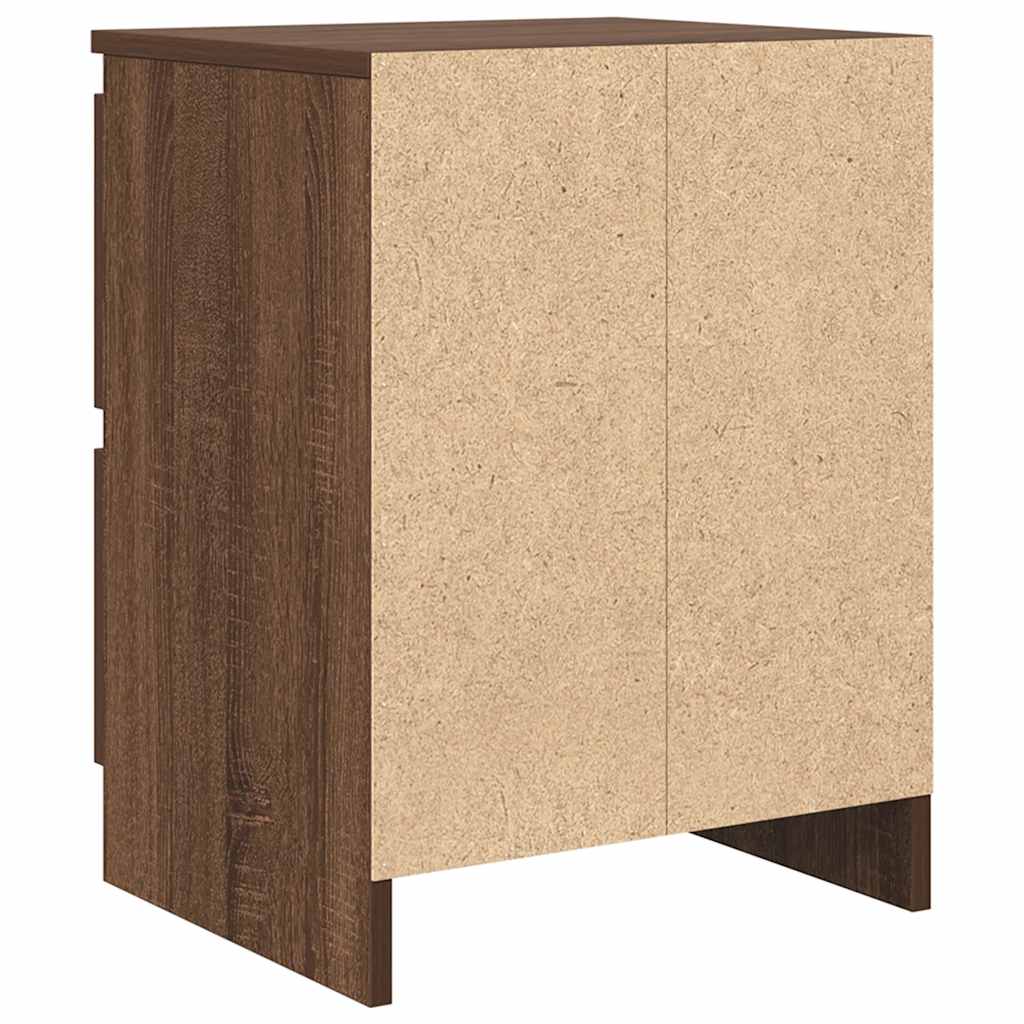 Mobile TV-Credenza per TV-Console TV Rovere Marrone 40x35x54 cm in Legno Multistrato