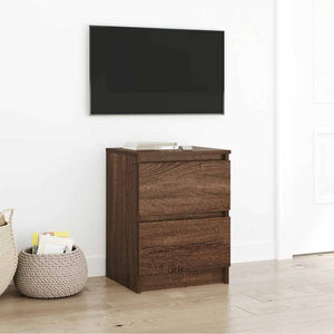 Mobile TV-Credenza per TV-Console TV Rovere Marrone 40x35x54 cm in Legno Multistrato