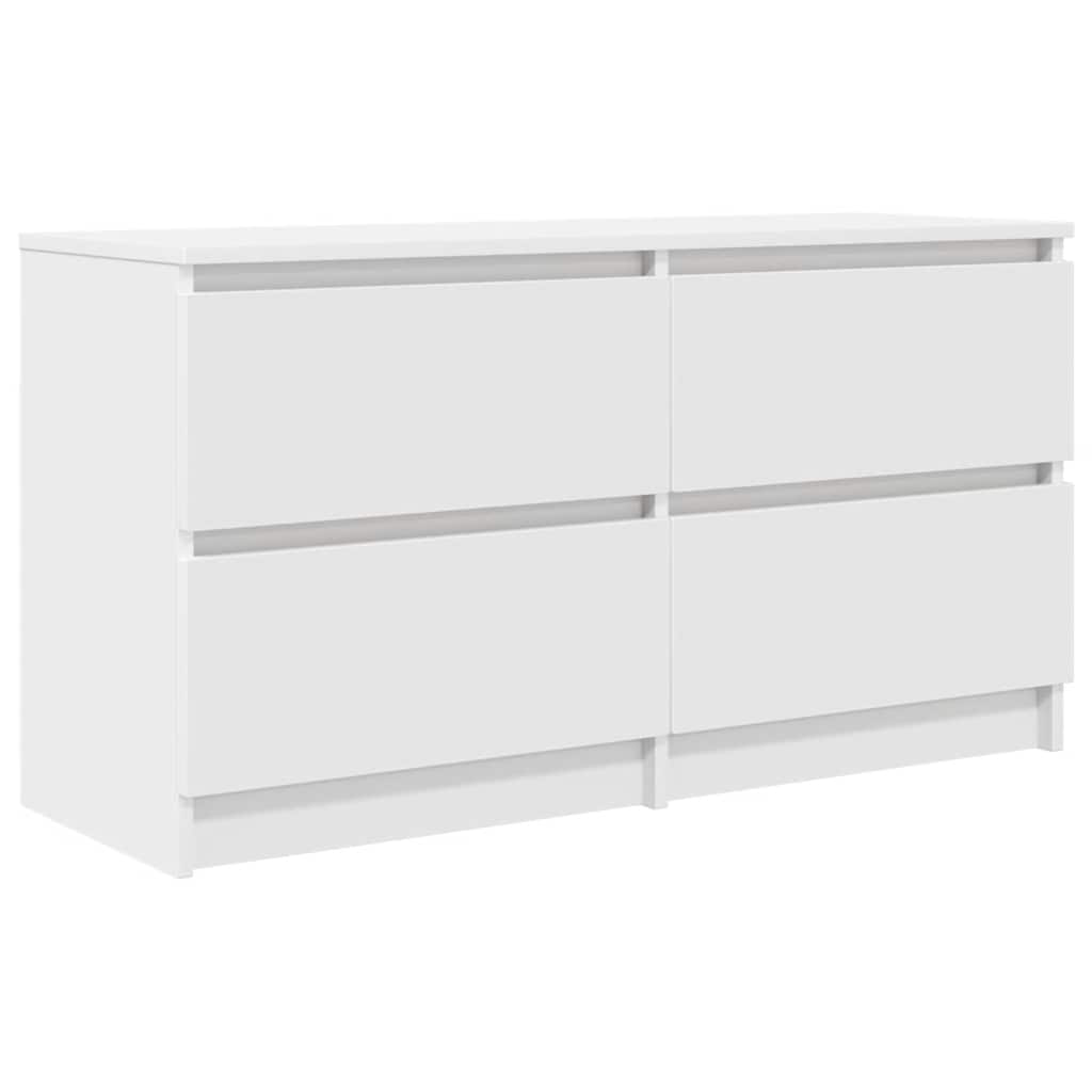Mobile Porta TV-Mobile per TV-Credenza TV Bianco 100x35x54 cm in Legno Multistrato 714351