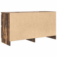 Mobile TV-Credenza per TV-Console TV Rovere Fumo 100x35x54 cm in Legno Multistrato 389899
