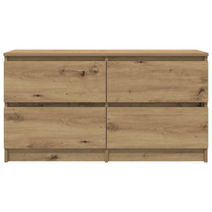 vidaXL Mobile TV Rovere Artigianale 100x35x54 cm in Legno Multistrato