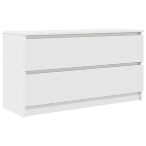 Mobile Porta TV Bianco 100x35x54 cm in Legno Multistrato 861805