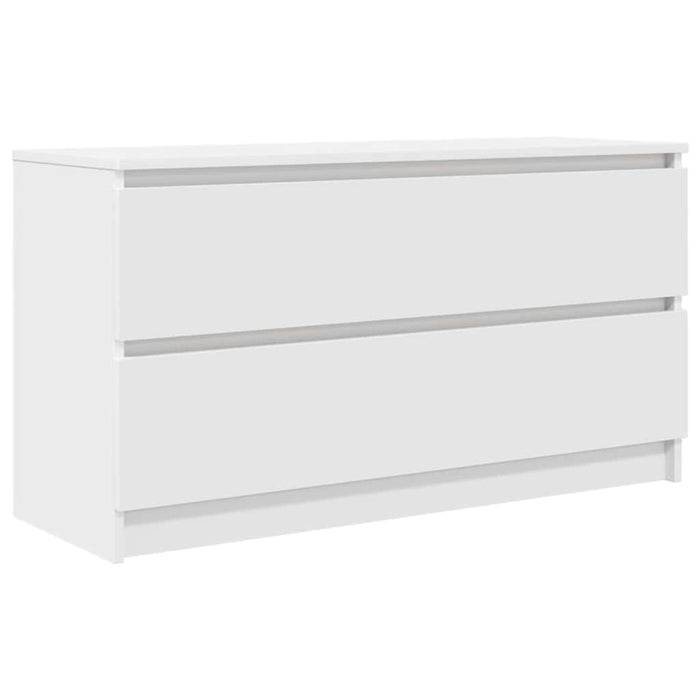 Mobile Porta TV Bianco 100x35x54 cm in Legno Multistrato 861805