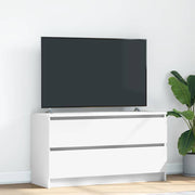Mobile Porta TV-Mobile per TV-Credenza TV Bianco 100x35x54 cm in Legno Multistrato 586565