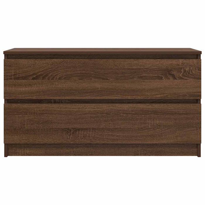 Mobile TV Rovere Marrone 100x35x54 cm in Legno Multistrato 861811