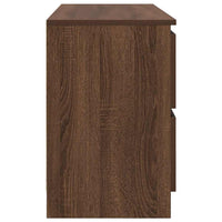 Mobile TV Rovere Marrone 100x35x54 cm in Legno Multistrato 861811