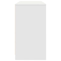 Scrivania Bianca 120x42x76 cm in Legno Multistrato 861814