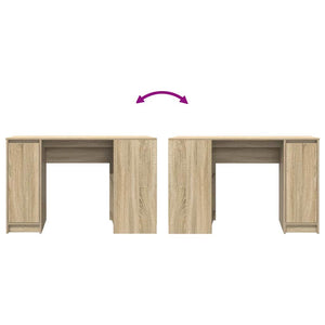 Scrivania Rovere Sonoma 120x42x76 cm in Legno Multistrato