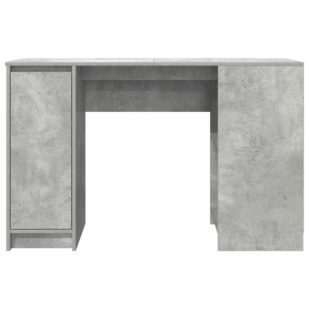 Scrivania Grigio Cemento 120x42x76 cm in Legno Multistrato