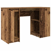 Scrivania Legno Antico 120x42x76 cm in Legno Multistrato
