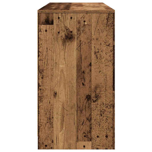 Scrivania Legno Antico 120x42x76 cm in Legno Multistrato