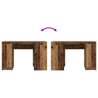 Scrivania Legno Antico 120x42x76 cm in Legno Multistrato