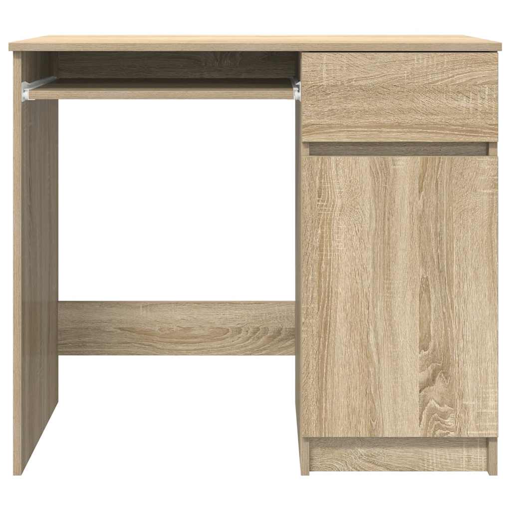 Scrivania Rovere Sonoma 86x49x76 cm in Legno Multistrato 861825