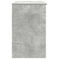 Scrivania Grigio Cemento 86x49x76 cm in Legno Multistrato 861826