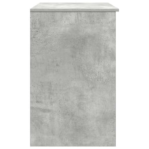 Scrivania Grigio Cemento 86x49x76 cm in Legno Multistrato 861826