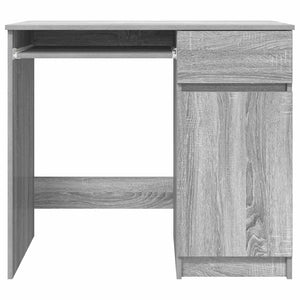 Scrivania Grigio Sonoma 86x49x76 cm in Legno Multistrato