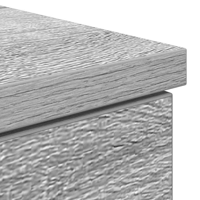 Scrivania Grigio Sonoma 86x49x76 cm in Legno Multistrato