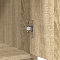 Credenza con Cassetti e Ante Rovere Sonoma 70,5x34x74,5 cm 861843