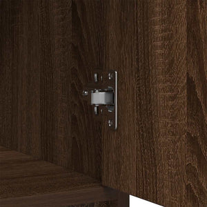 vidaXL Credenza con Cassetti e Ante Rovere Marrone 70,5x34x74,5 cm