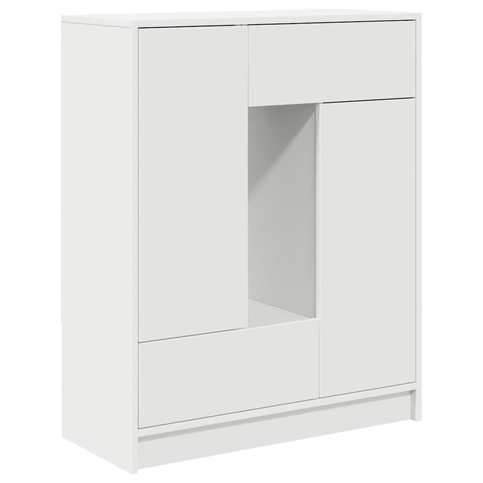 vidaXL Credenza con Cassetti e Ante Bianco 73x31x90 cm