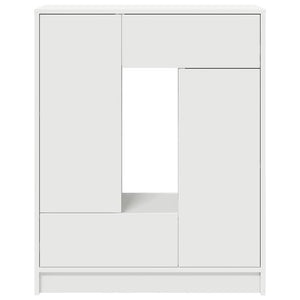 vidaXL Credenza con Cassetti e Ante Bianco 73x31x90 cm