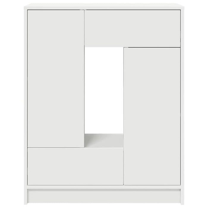 vidaXL Credenza con Cassetti e Ante Bianco 73x31x90 cm
