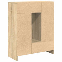 vidaXL Credenza con Cassetti e Ante Rovere Sonoma 73x31x90 cm