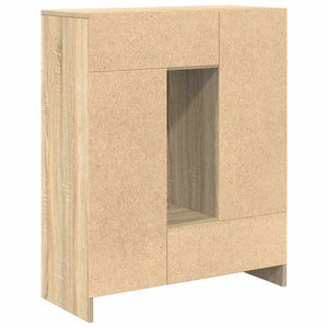 vidaXL Credenza con Cassetti e Ante Rovere Sonoma 73x31x90 cm