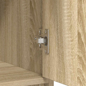 vidaXL Credenza con Cassetti e Ante Rovere Sonoma 73x31x90 cm