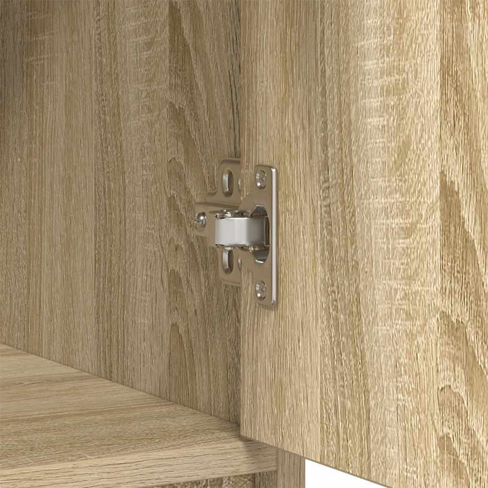 vidaXL Credenza con Cassetti e Ante Rovere Sonoma 73x31x90 cm