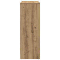 Credenza con Cassetti e Ante Rovere Artigianale 73x31x90 cm 861858