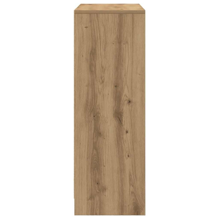 Credenza con Cassetti e Ante Rovere Artigianale 73x31x90 cm 861858