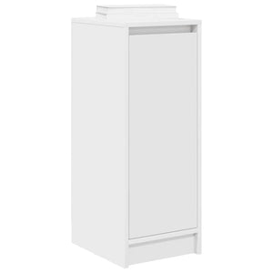 Scarpiera Bianca 29,5x34x76 cm in Legno Multistrato 861859