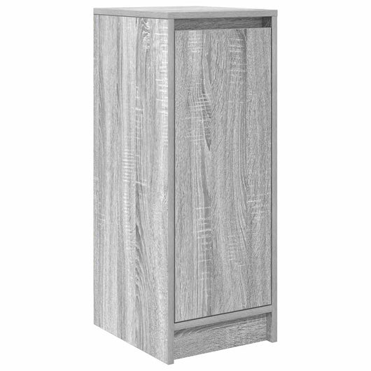 Scarpiera Grigio Sonoma 29,5x34x76 cm in Legno Multistrato 861864