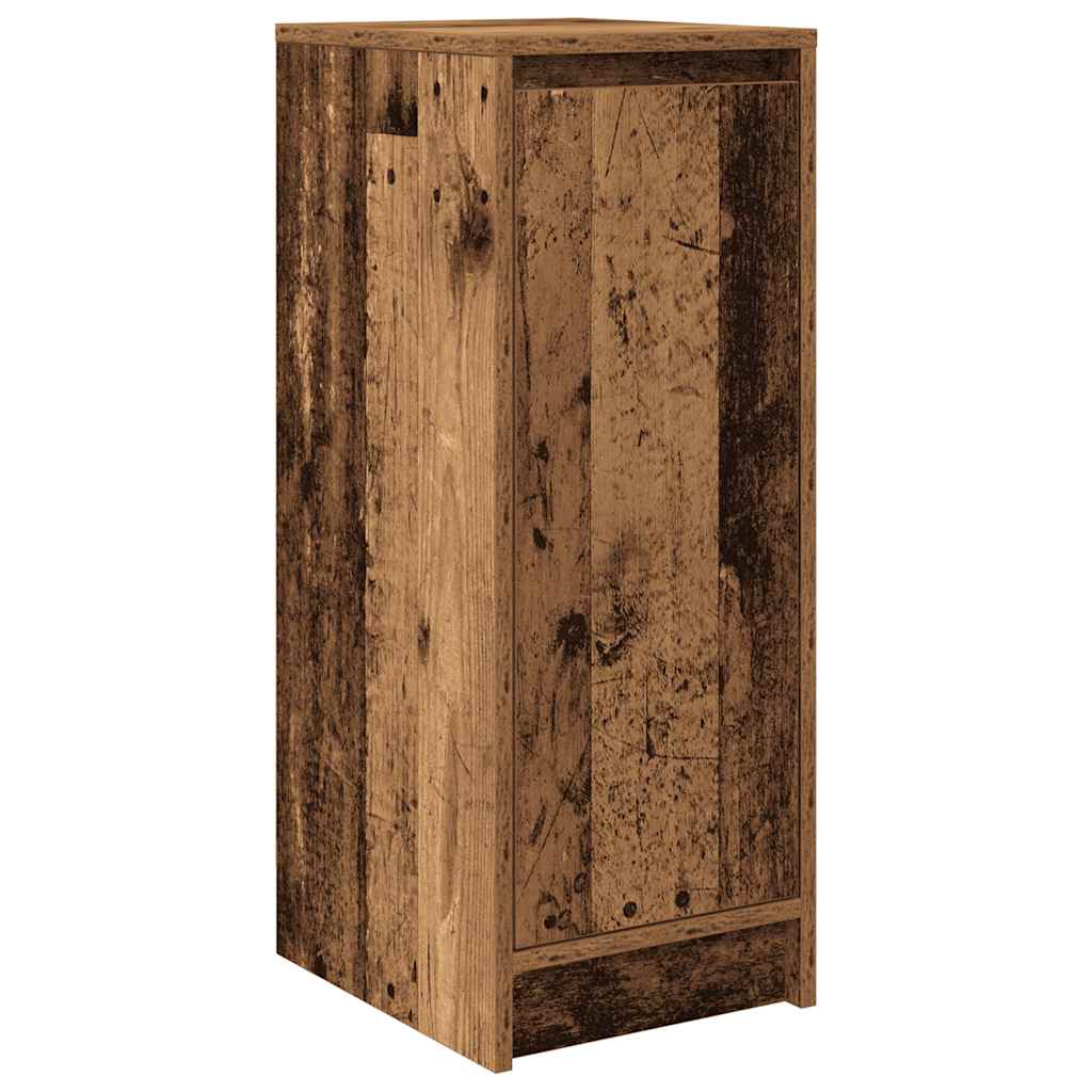 vidaXL Scarpiera Legno Antico 29,5x34x76 cm in Legno Multistrato