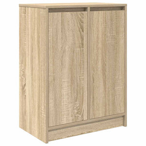 Scarpiera Rovere Sonoma 57x34x76 cm in Legno Multistrato 861870