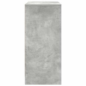 Scarpiera Grigio Cemento 57x34x76 cm in Legno Multistrato 861871