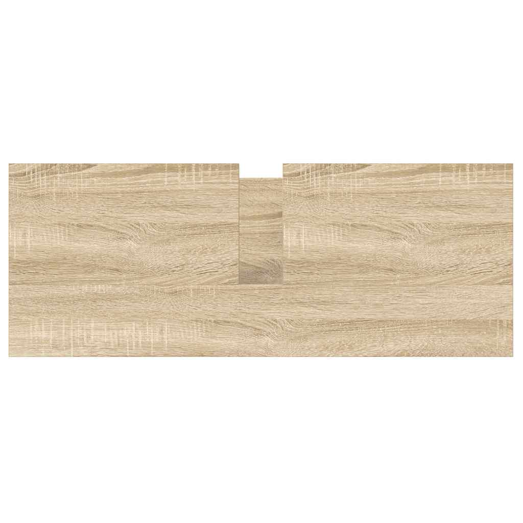 Mobile Lavabo da Bagno con Cassetti Rovere Sonoma 90x34,5x60 cm 861878