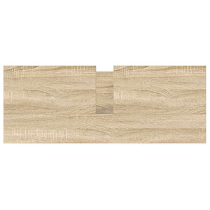 Mobile Lavabo da Bagno con Cassetti Rovere Sonoma 90x34,5x60 cm 861878