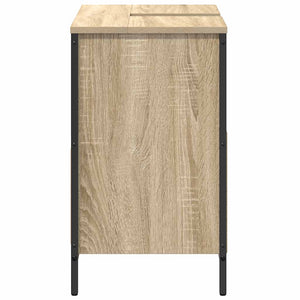 Mobile Lavabo da Bagno con Cassetti Rovere Sonoma 60x34,5x60 cm