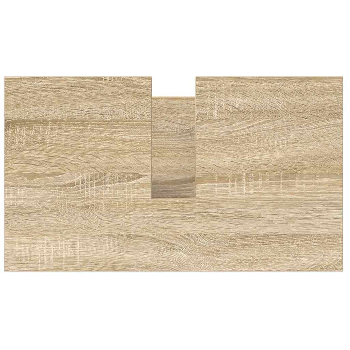 Mobile Lavabo da Bagno con Cassetti Rovere Sonoma 60x34,5x60 cm