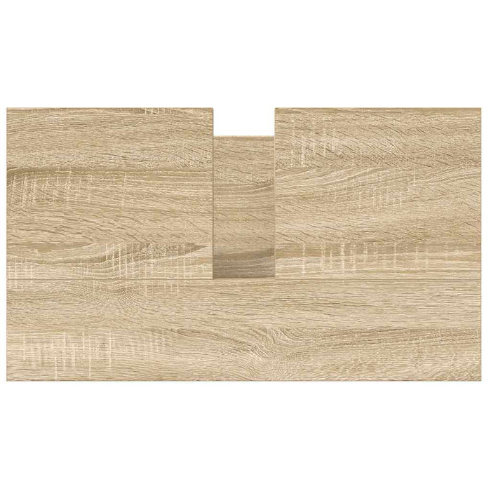 Mobile Lavabo da Bagno con Cassetti Rovere Sonoma 60x34,5x60 cm 861883
